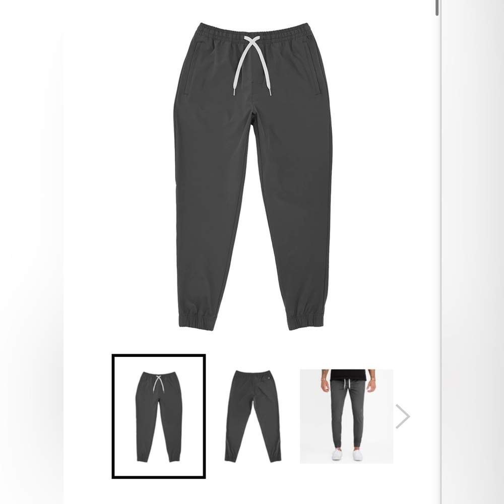 Cove Men's Gunmetal Jogger Pants